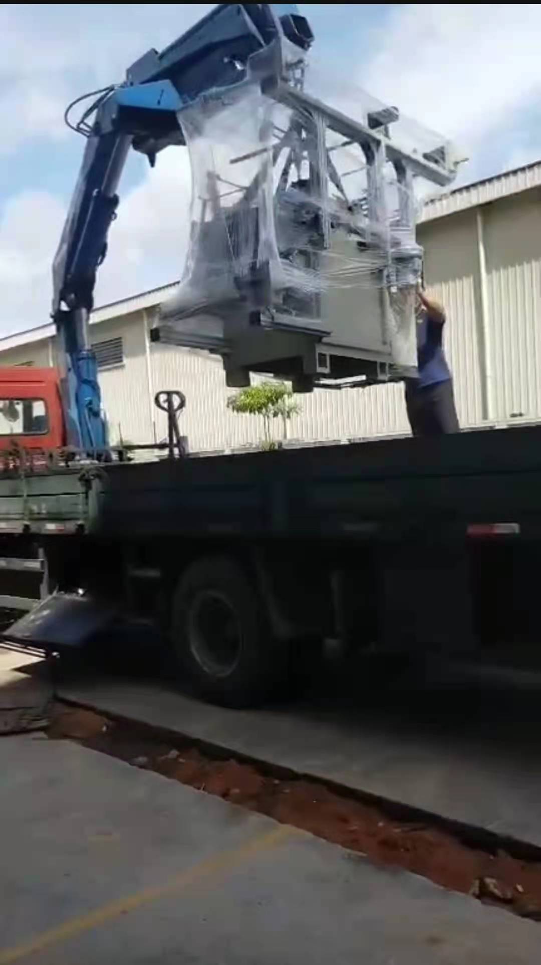 模切机装车
